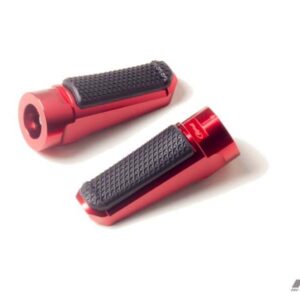 Puig Footpegs Racing+Rubber Rig/Left C/Red