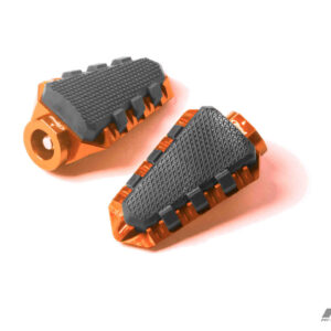Puig Footrests Hi-Tech Trail Right/Left C/Orange