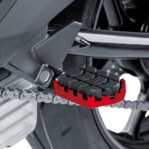 Puig Footpegs Hi-Tech Enduro Rig/Left C/Red
