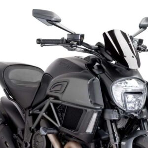 Puig Screen New Gen. Sport Ducati Diavel 14-18' C/Black