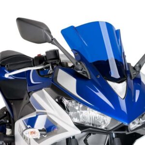 Puig Racing Screen Yamaha Yzf-R3 15'-18'C/Blue
