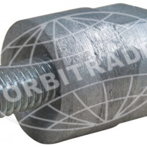 Orbitrade zinc anode Yanmar 2GM, 3GM, 3HM, 3QM