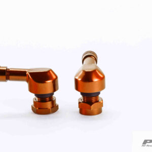 Puig Kit Of Valves 90º Dim.8,3 Wheels Tubeles C/Orange