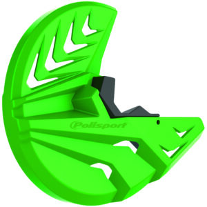 Polisport Disk c/bottom fork prot KX250F13-19 KX450F(15-18) Green/Black