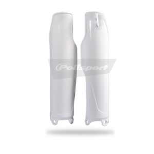 Polisport fork guards Kawasaki KX250/450F(09-..) white (12)