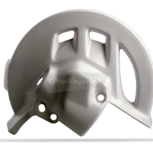 Polisport front disc protector CR125/250(95-07)/CRF450R(02-08) white (6)
