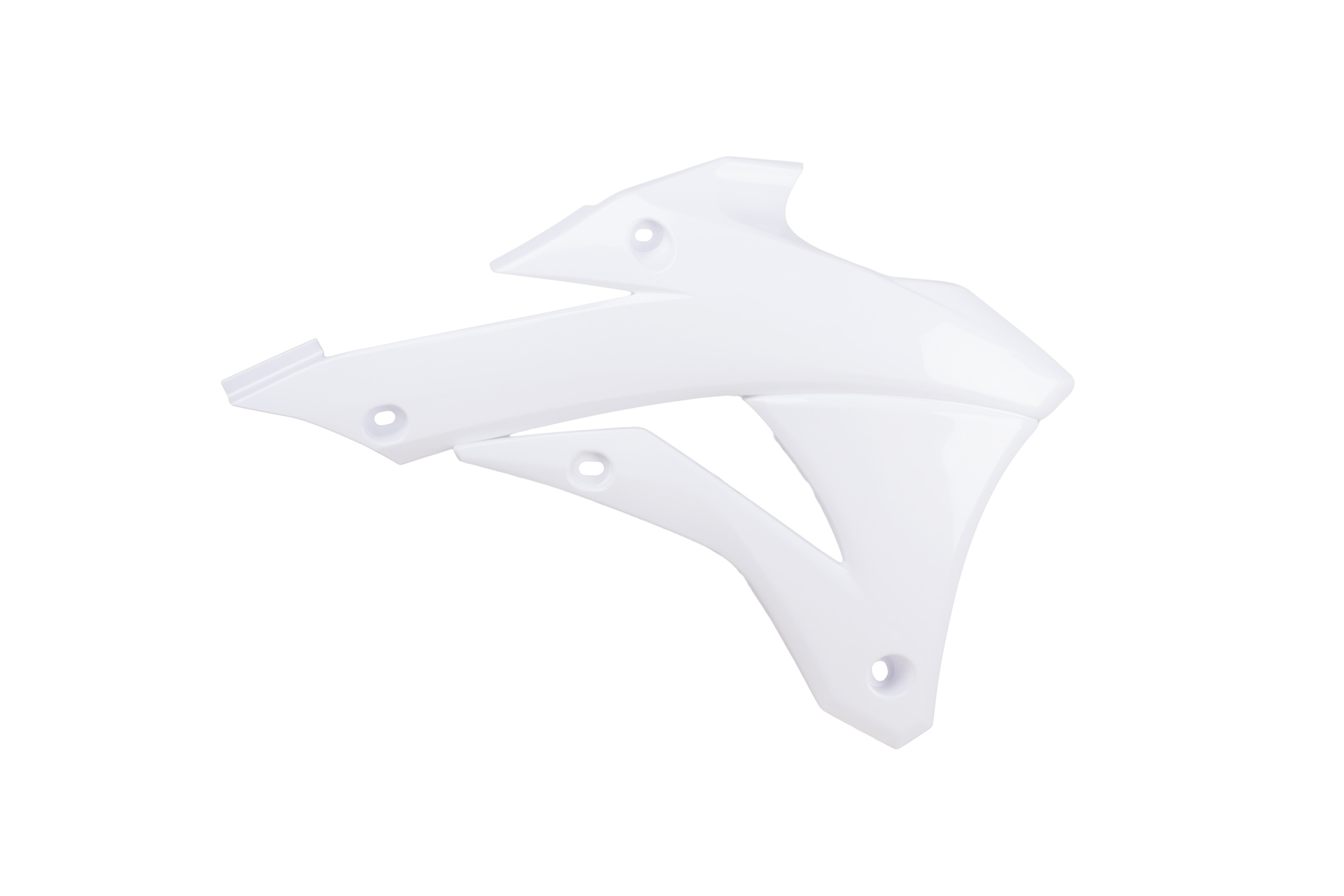 Polisport radiator scoops Kawasaki KX85/100(14-->) white (7)