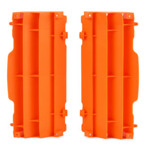 Polisport radiator louvers KTM SX/SX-F 07-15 EXC 08-16 orange (30)