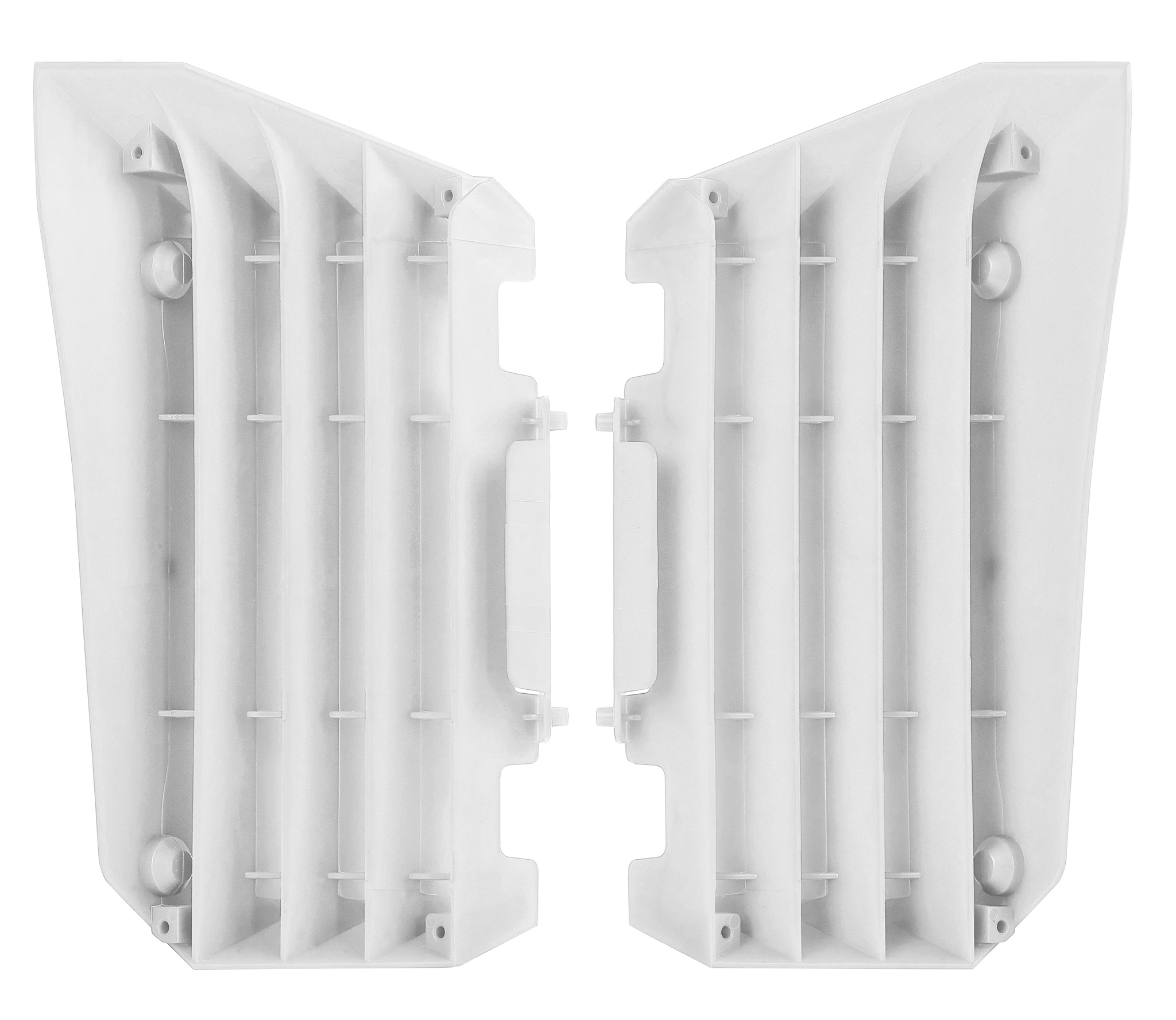 Polisport radiator louvers YZ250F 14-18/YZ450F 14-17 White (26)