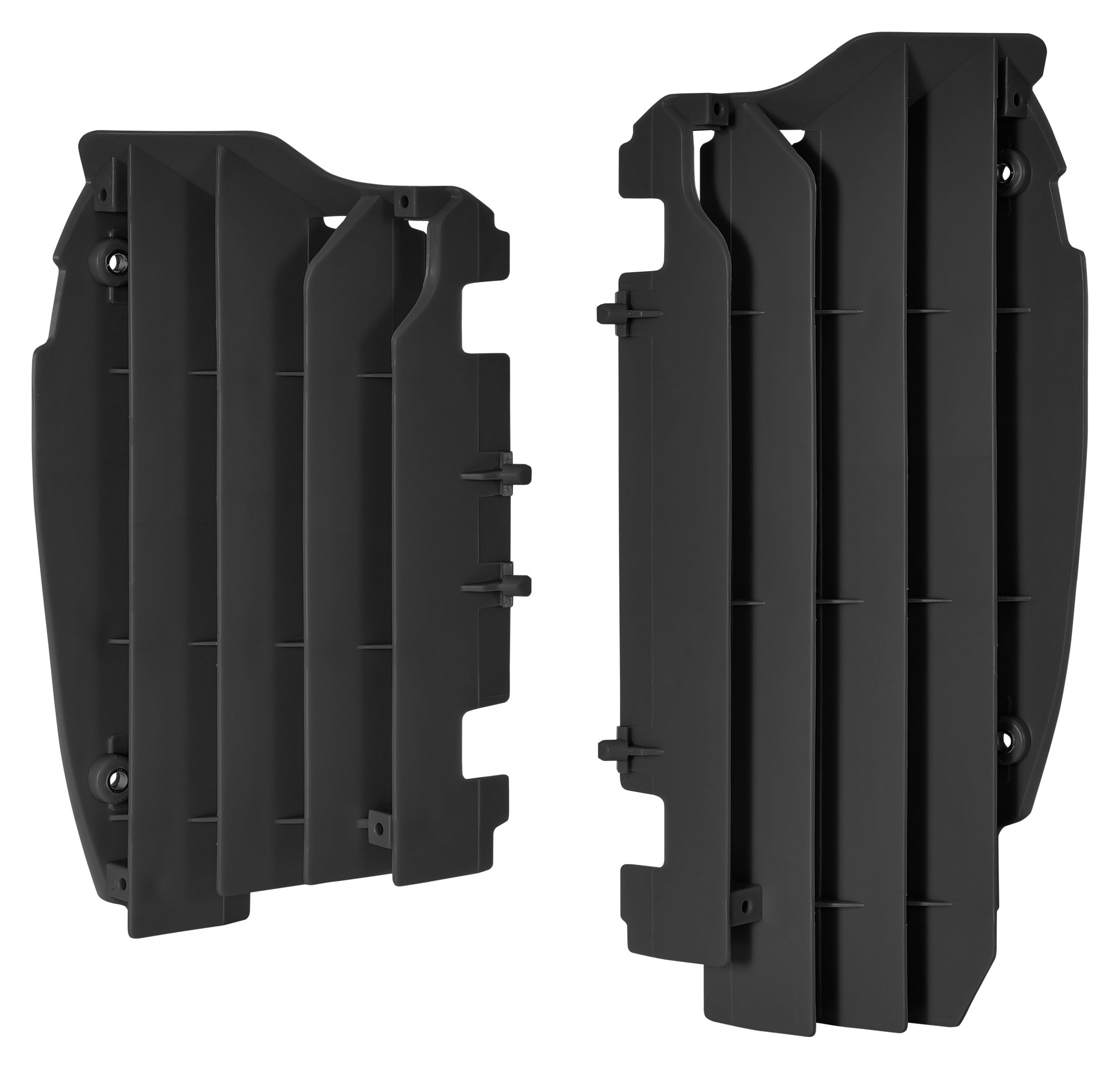 Polisport radiator louvers KX450F (12-15) black (28)