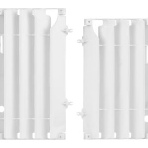 Polisport radiator louvers CRF450R 09-12 White (24)