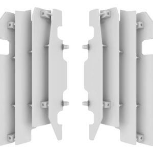 Polisport radiator louvers CR125/250 00-04 White