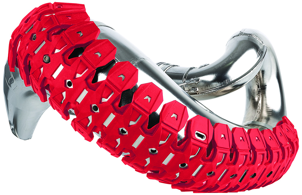 Polisport Armadillo pipe guard Red (13)