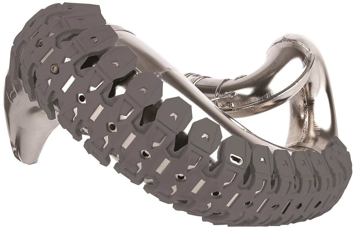 Polisport Armadillo exhaust protector 2T nardo grey (13)