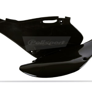 Polisport side panels Kawasaki KX125/250(99-02) black (10)