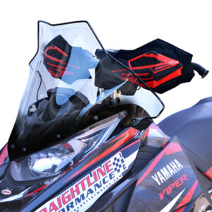 Powermadd Windshield 17" Yamaha SR Viper/Sidewinder/Arctic Cat ProCross/Climb