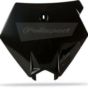 Polisport numberplate SX 03-06 black (10)