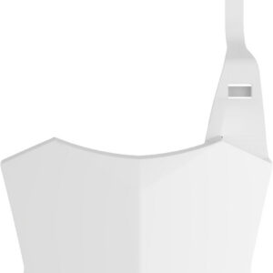 Polisport Number Plate KX450F 16-.. KX250F 17-.. White