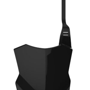 Polisport Number Plate KX450F 16-.. KX250F 17-.. Black