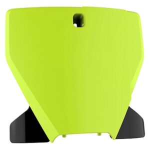 Polisport Number Plate Husqvarna TC125 FC250/350/450 19-22 Yellow FLO/black (8)