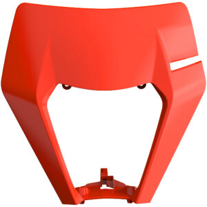 Polisport Headlight mask KTM EXC/EXC-F/XC-W/XCF-W (17-19) orange ktm16 (12)