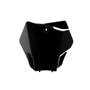 Polisport Front Number Plate Gas Gas MC,MC-F - Black 21-23 Models (10)