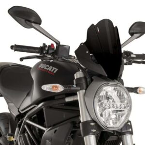 Puig Touring Screen Ducati Monster 1200R 16'-20' C/Blac