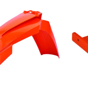 Polisport Kit front fender ktm(17)+adapter SX(07-12) EXC(08-13) orange ktm16 (6)