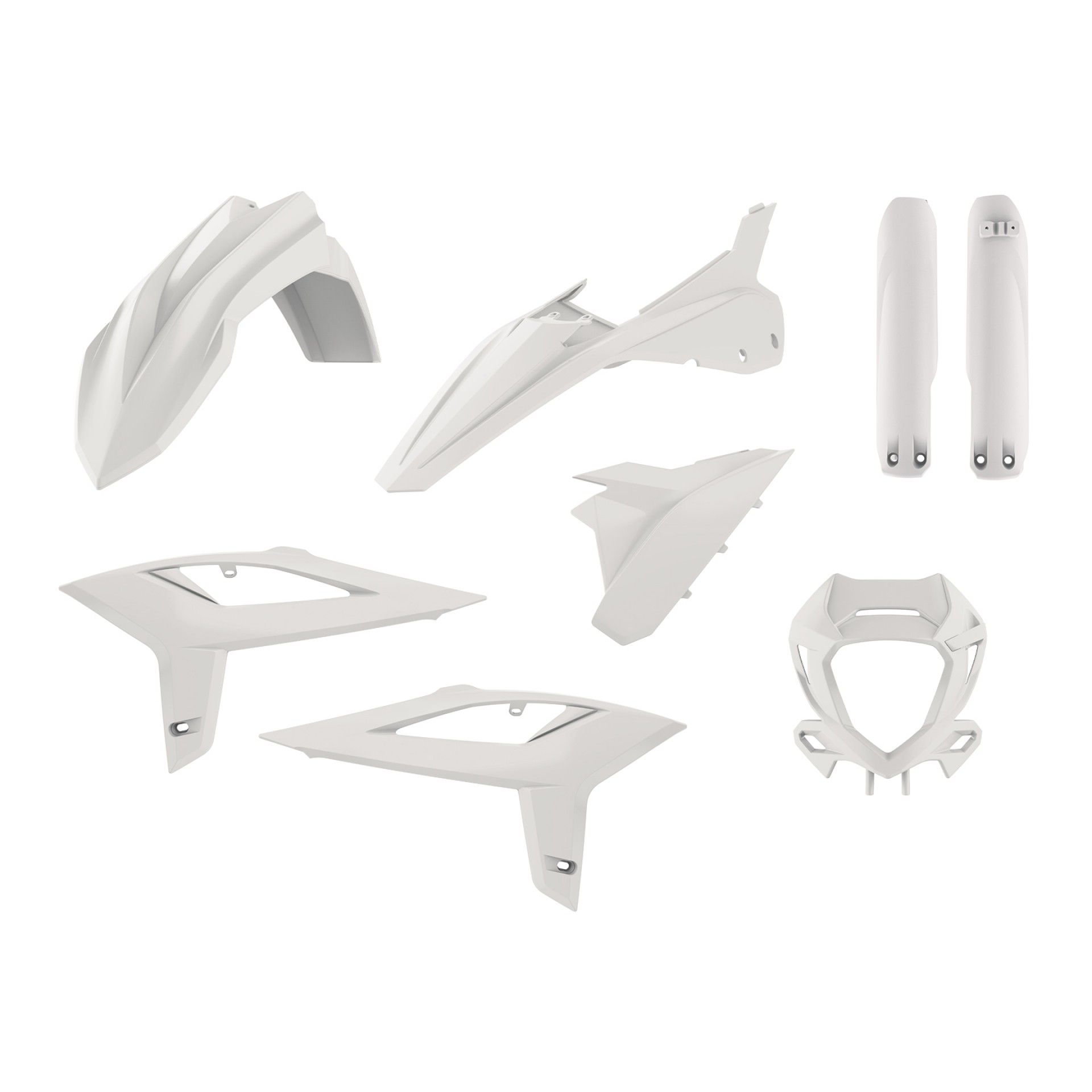 Polisport enduro kit w/ mask Beta RR (20-22) White (1)