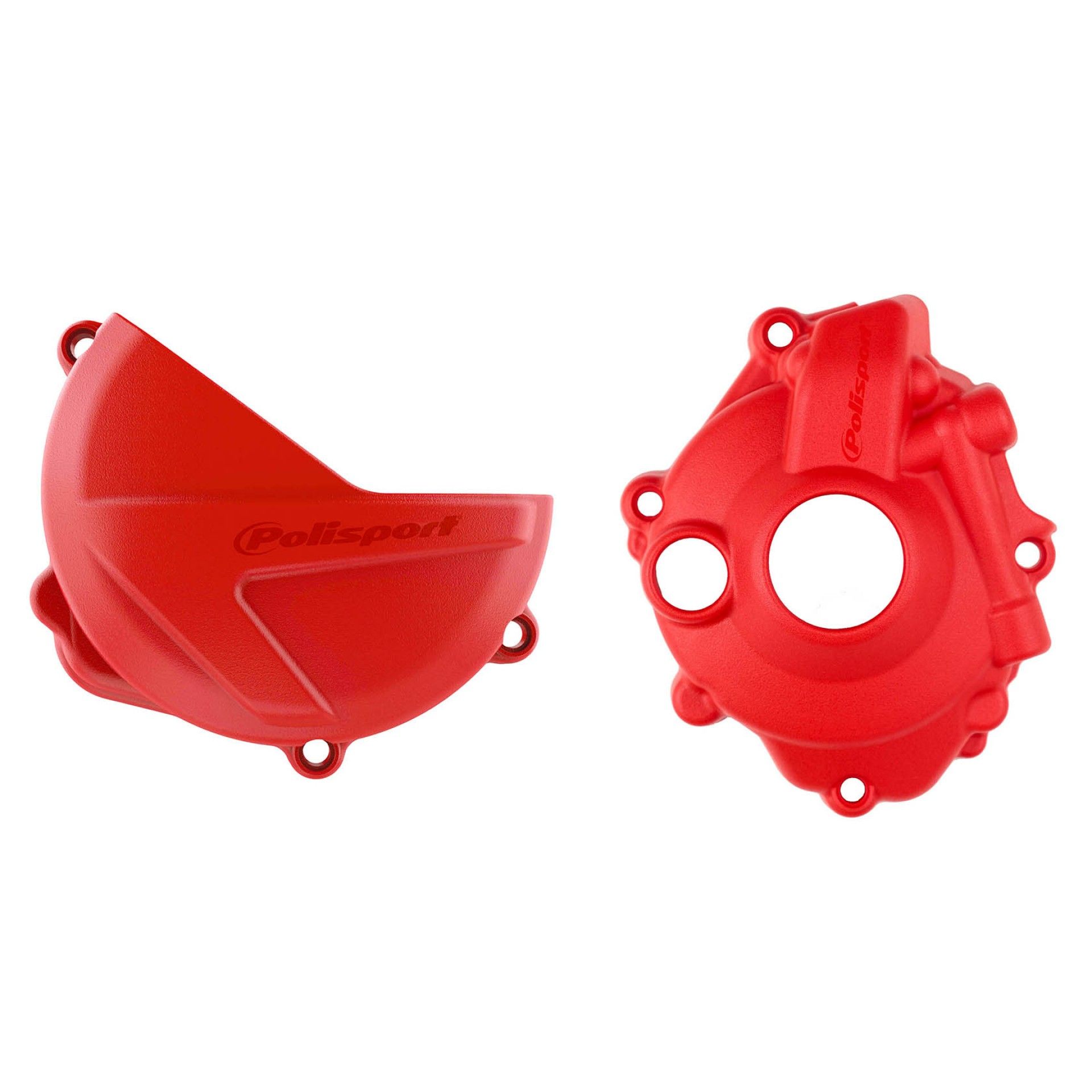 Polisport Kit Clutch+Ignition cover protector CRF250R (18-..) Red (18)