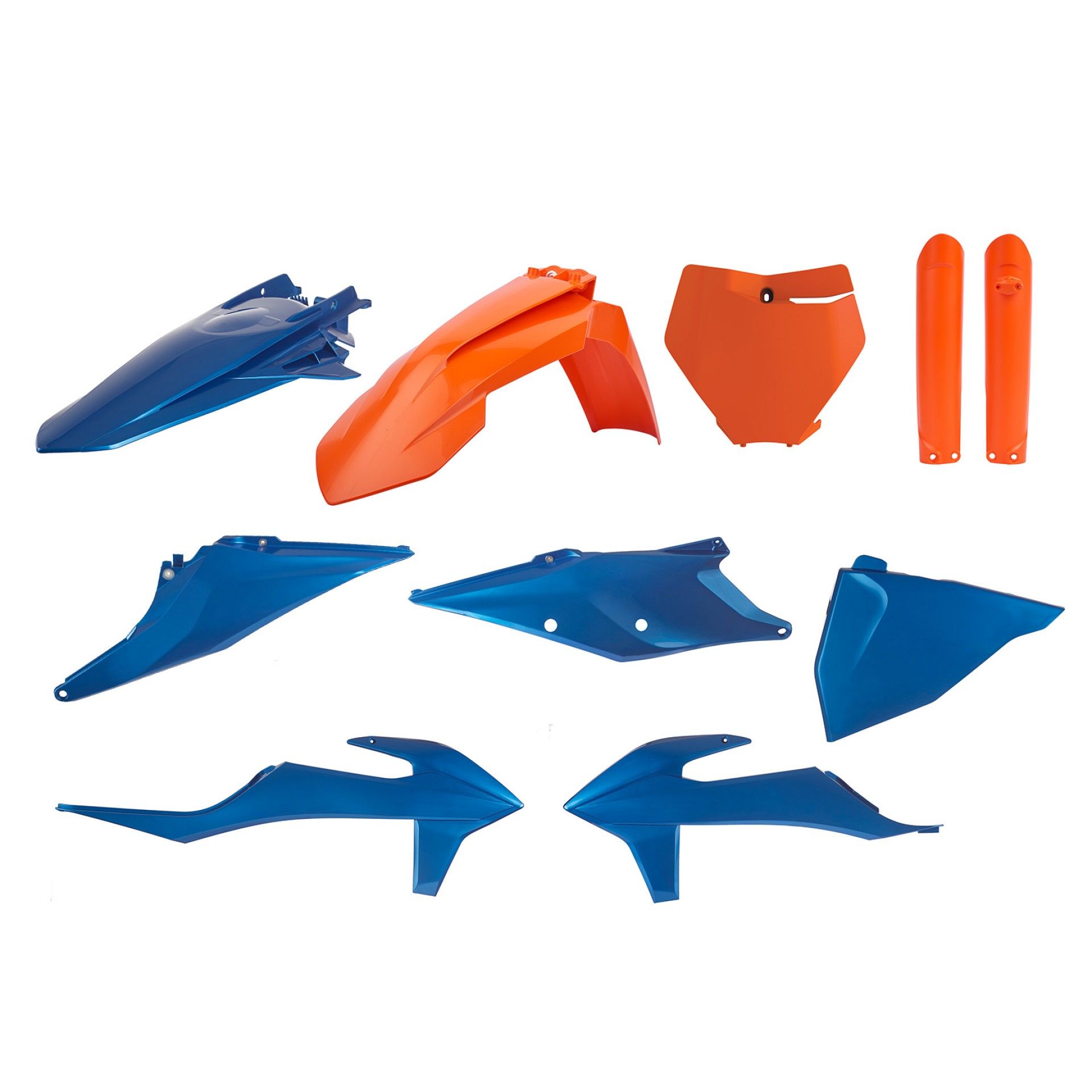 Polisport full kit KTM SX/SXF(19-22) BLUE/ORANGE (1)