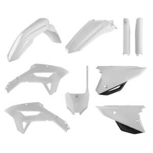 Polisport Plastic Kit Honda CRF450RX(21-24) CRF250RX 22-24 White (1)