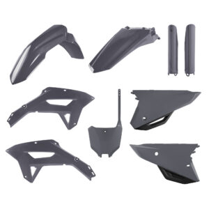 Polisport Plastic Kit Honda CRF450RX(21-24) CRF250RX 22-24 Nardo Grey (1)