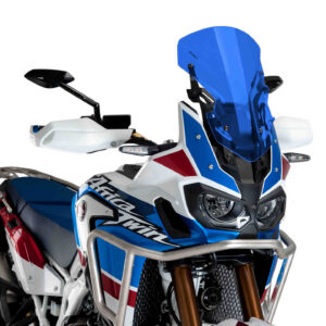 Puig Racing Screen + Kit Fix. Africa Twin 16'-18' C/Blu