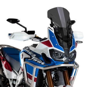 Puig Racing Screen + Kit Fix Africa Twin 16'-18' C/Dark