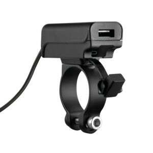 Optiline Trek X, USB charger with double USB socket (USB A + USB C) rainproof