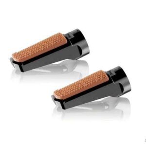 Puig Footpegs Vintage+Rubber Rig/Left C/Black