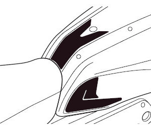 Puig Tank Pad + Side Part Xsr700 16-17'C/Carbon Look