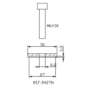 Puig Adapter Rear Mirror Hi-Tech Iv Gsx-S750 17'