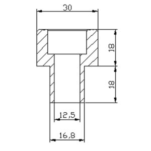 Puig Adapter Rear Mirror Hi-Tech Iv Bmw C600S
