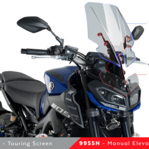 Puig Support M.E.M. For Yamaha Mt-09 17-18' C/Black