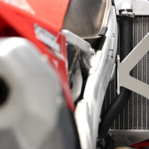 AXP Radiator Braces Red Honda CRF450R 21- / CRF250R 22-