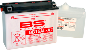 BS Battery BB16AL-A2 (cp) Conventional, Dry charged