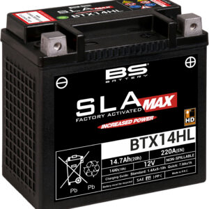 BS Battery BTX14HL (FA) SLA MAX - Sealed & Activated