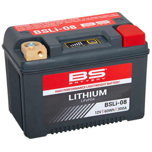 BS Battery BSLI-08 Lithiumbattery