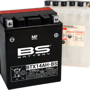 BS Battery  BTX14AH-BS MF (cp) Maintenance Free
