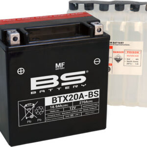 BS Battery BTX20A-BS MF (cp) Maintenance Free
