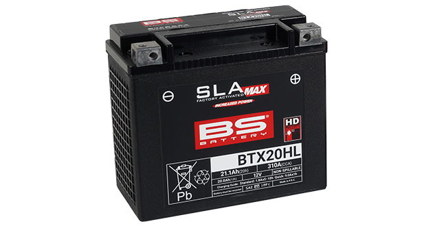 BS Battery BTX20HL (FA) SLA MAX - Sealed & Activated