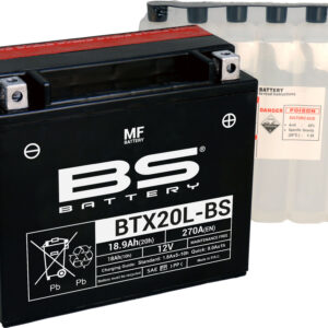 BS Battery  BTX20L-BS MF (cp) Maintenance Free