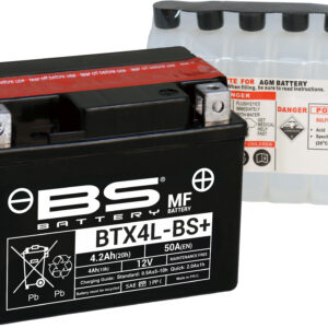 BS Battery BTX4L-BS+ MF (cp) Maintenance Free
